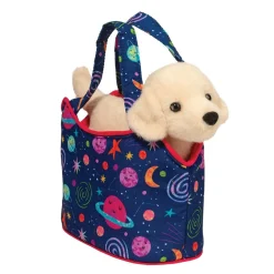 Sassy Pet Saks<Douglas Toys Cosmic Swirl Sassy Sak With Yellow Lab