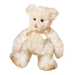 Wildlife<Douglas Toys Cream Fuzzy Teddy Bear