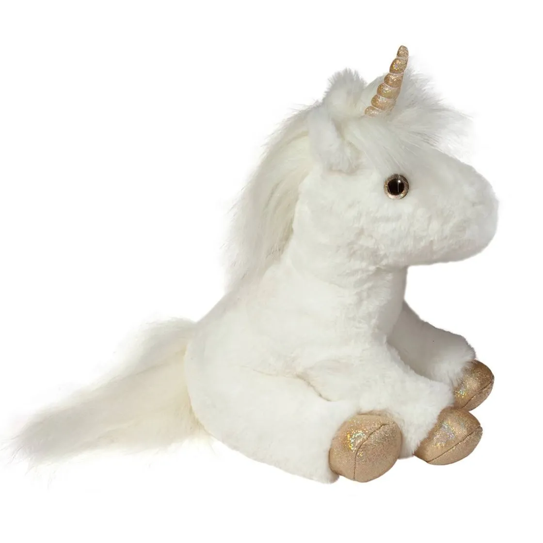 Unicorns & Fantasy Horses<Douglas Toys Elodie Soft White Unicorn