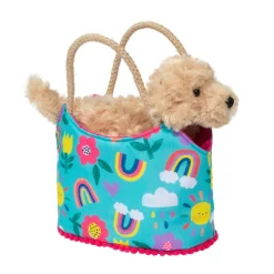 Sassy Pet Saks<Douglas Toys Happy Day Sassy Sak With Golden Retriever