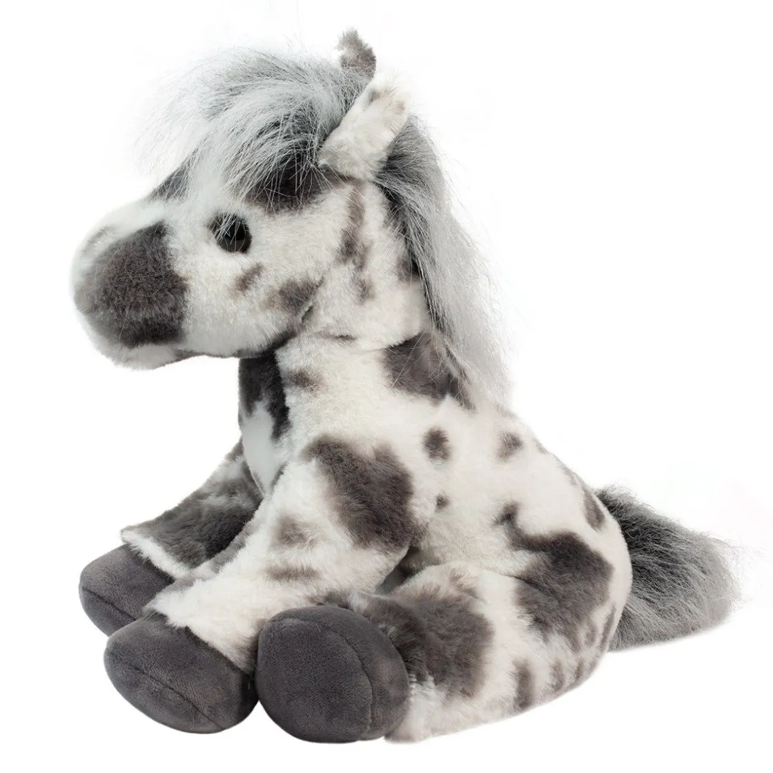 Farm<Douglas Toys Hemie Soft Spotted Horse