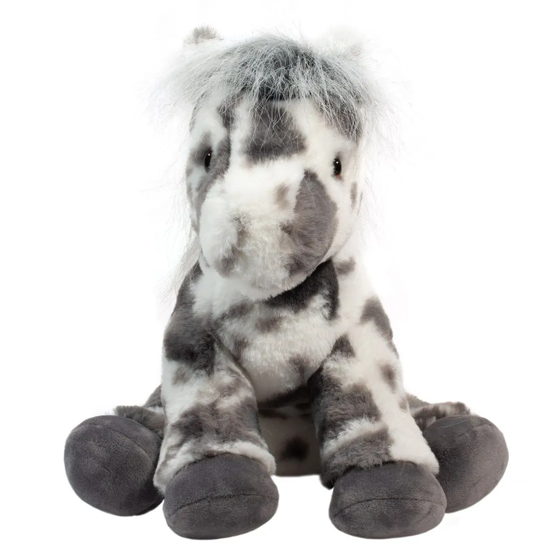 Farm<Douglas Toys Hemie Soft Spotted Horse