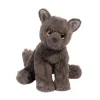 Cats<Douglas Toys Mini Colbie Soft Gray Cat