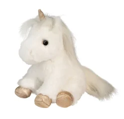 Unicorns & Fantasy Horses<Douglas Toys Mini Elodie Soft White Unicorn