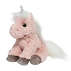 Unicorns & Fantasy Horses<Douglas Toys Mini Melodie Soft Pink Unicorn