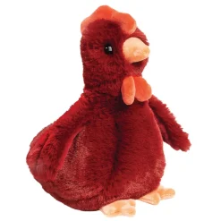 Farm<Douglas Toys Mini Rhodie Soft Red Chicken