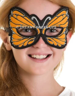 Dreamy Dress-Ups<Douglas Toys Orange Monarch Butterfly Fantasy Mask