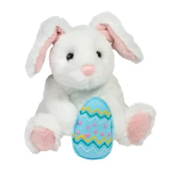 Farm<Douglas Toys Rosie White Bunny With Easter Egg