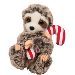 Jungle & Zoo<Douglas Toys Slowpoke Sloth With Candy Cane