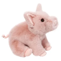 Farm<Douglas Toys Super Pinkie Soft Pig