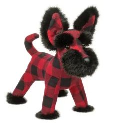 Dogs<Douglas Toys Tartan Buffalo Plaid Scottie Dog