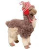 Farm<Douglas Toys Zephyr Holiday Llama With Hat