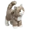 Cats<Douglas Toys Zipper Gray Tabby Cat